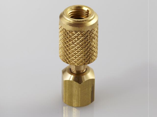 ABG18 CPS 1/4" SAE Female Anti Blow Back Hose End x 1/8" FPT Adapter