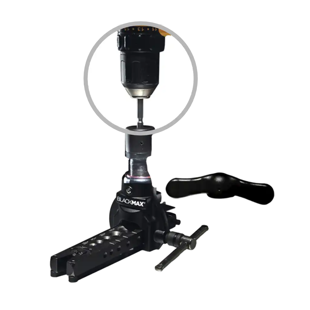 BFT850D BlackMax® Drill-Powered Flaring Tool BFT850D BlackMax® Drill-Powered Flaring Tool