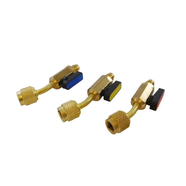 BV453 1/4"SAE Male X 1/4"SAE Female Ball Valve