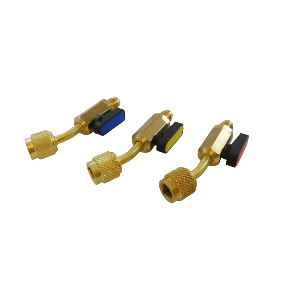 BV453 1/4"SAE Male X 1/4"SAE Female Ball Valve