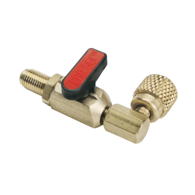 BV90 1/4"SAE Male X 1/4"SAE Female Ball Valve 90°