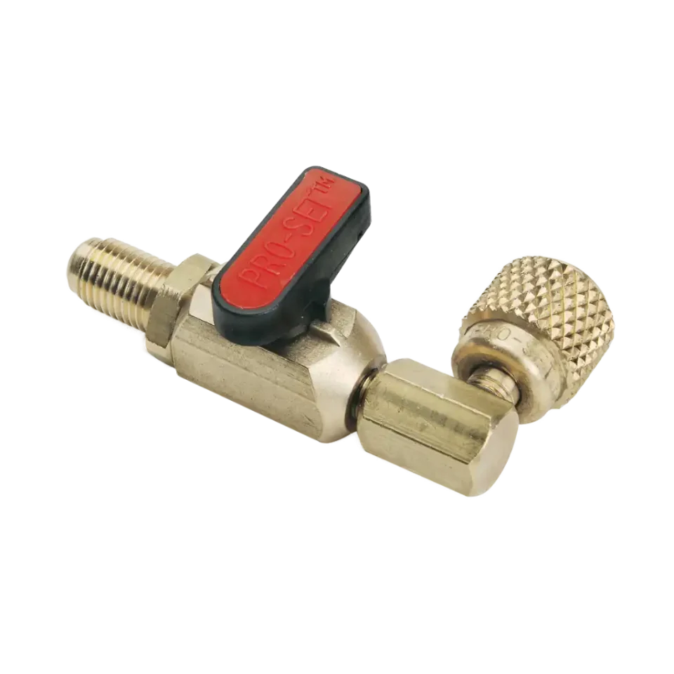 BV90 1/4"SAE Male X 1/4"SAE Female Ball Valve 90°