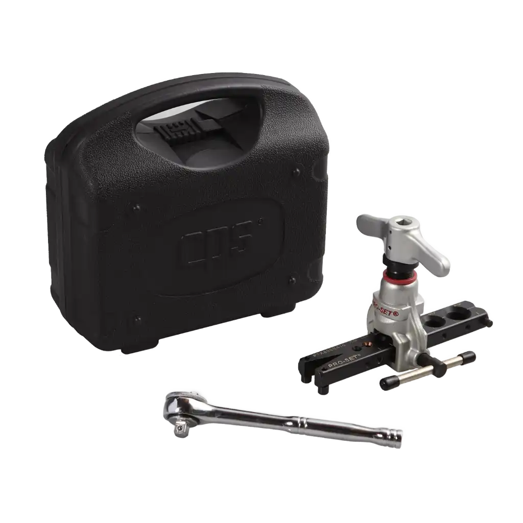 FT800FN R-410a Imperial Concentric Flaring Tool with Ratchet & Case FT800FN R-410a Imperial Concentric Flaring Tool with Ratchet & Case