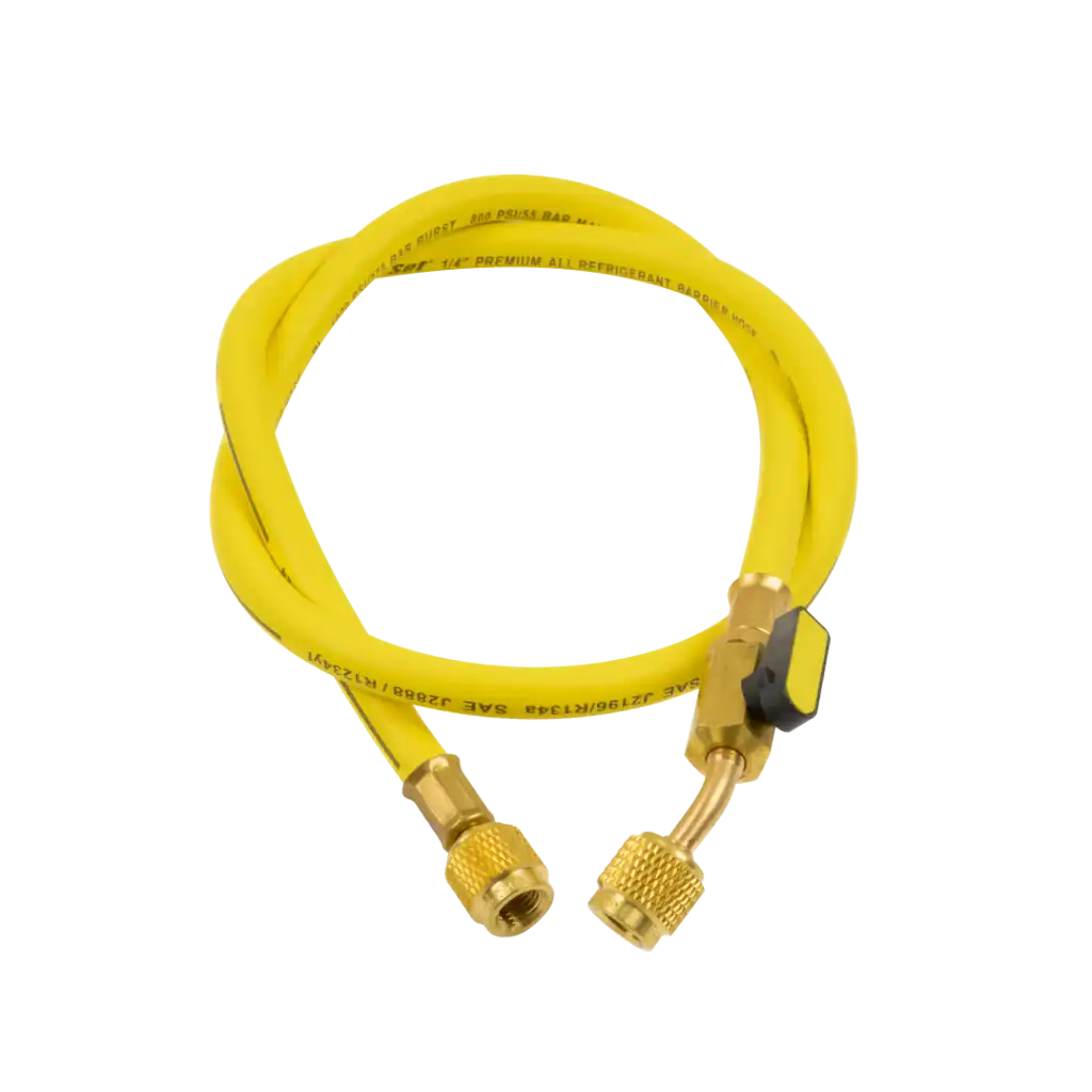 HP3E CPS 3' 1/4" Ball Valve Hose Yellow HP3E CPS 3' 1/4" Ball Valve Hose Yellow