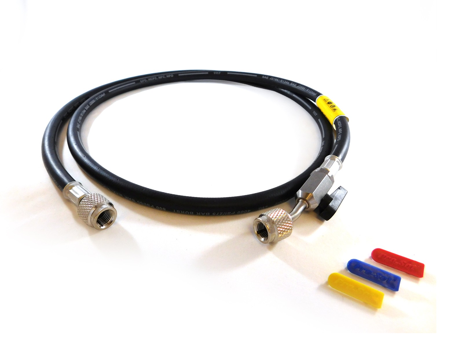 HP5BKEZ Blackmax 5' Premium 1/4'' Chrome Ball Valve Hose HP5BKEZ Blackmax 5' Premium 1/4'' Chrome Ball Valve Hose