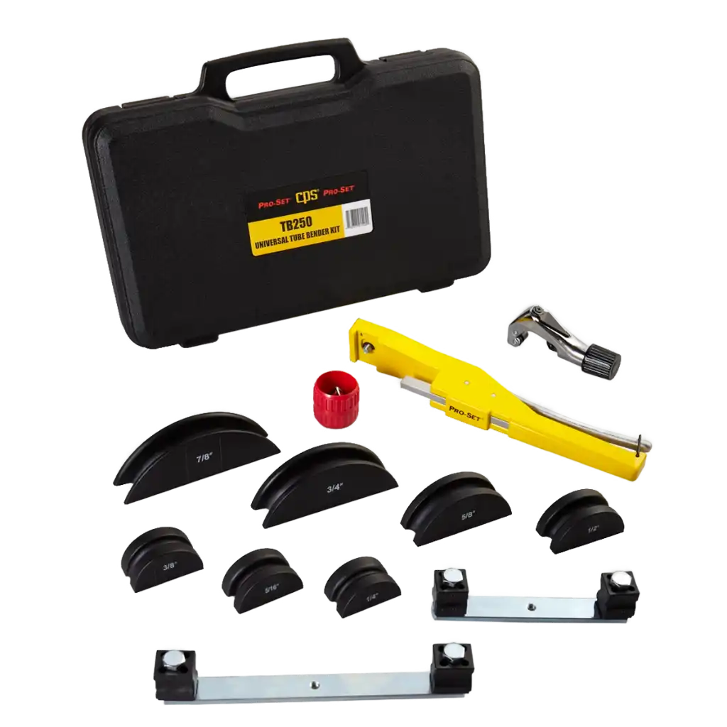 TB250 Pro-Set® Universal Ratcheting Tube Bender Set TB250 Pro-Set® Universal Ratcheting Tube Bender Set