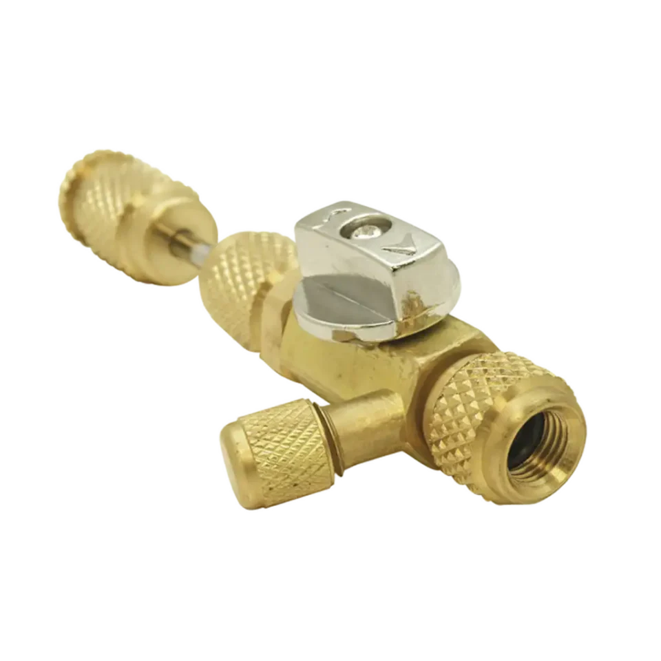 TLVCS 1/4" SAE Valve Core Remover / Installer Tool w/ Side Port