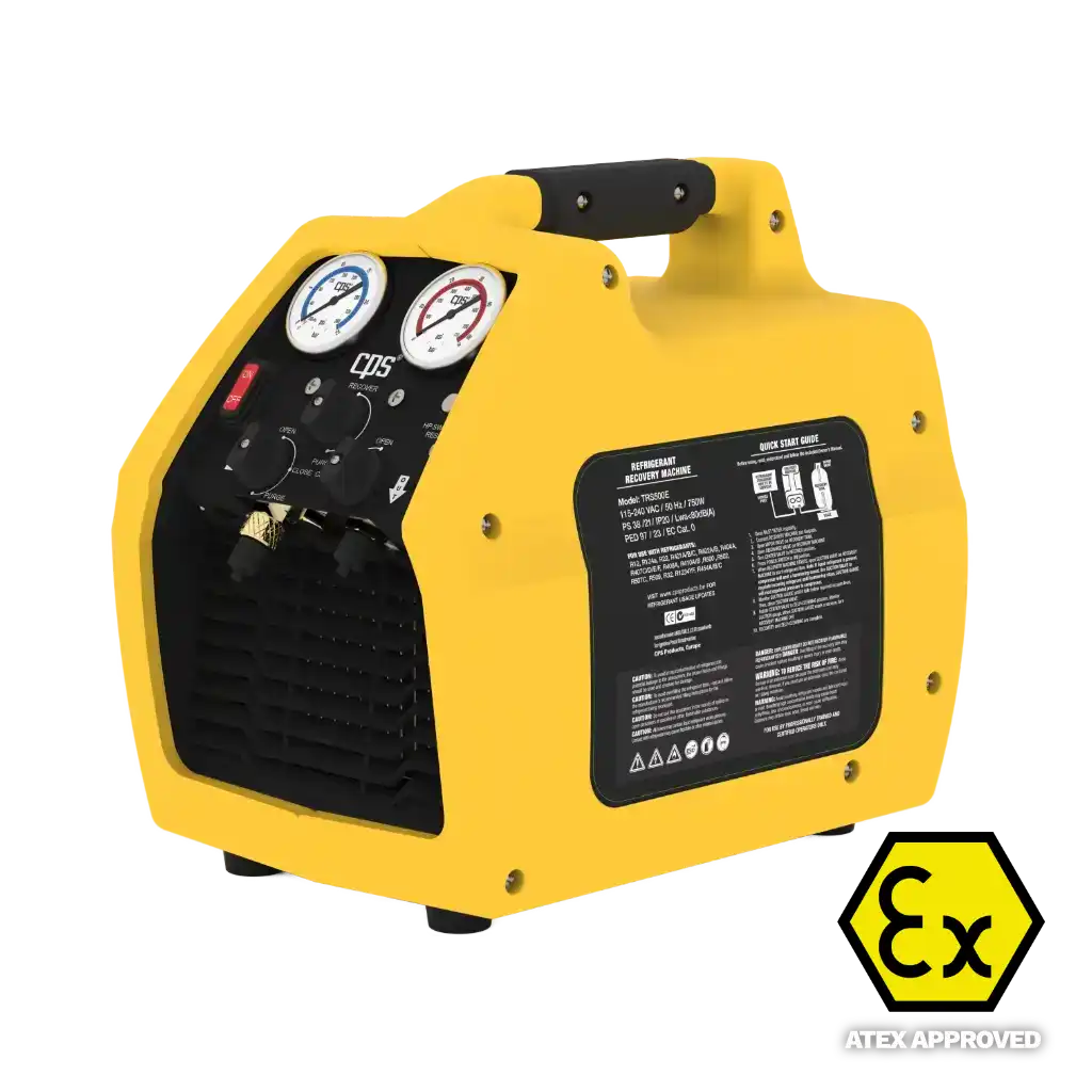 TRS500E_ATEX-APPROVED_1024_b TRS500E Pro-Set Ignition Proof Refrigerant Recovery Machine, ATEX approved