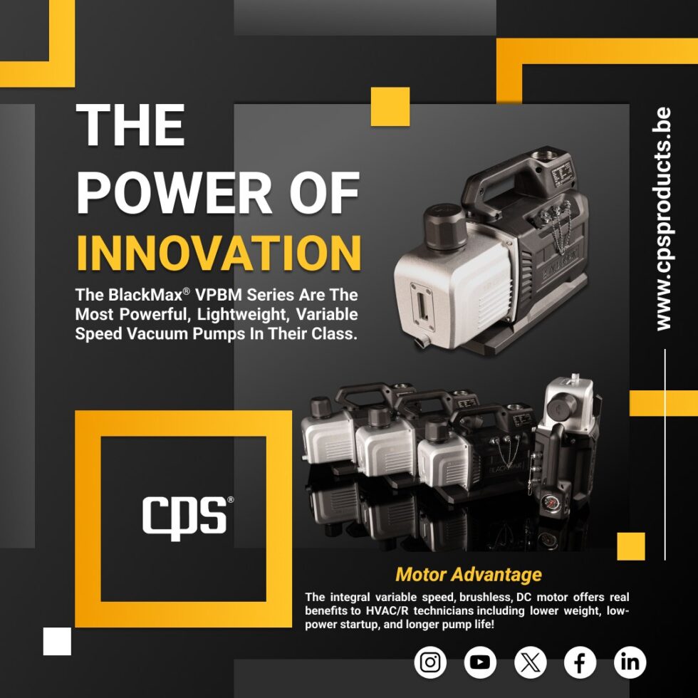CPS BlackMax VPBM series Vacuum Pumps.